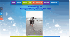 Desktop Screenshot of butlertherapy.com